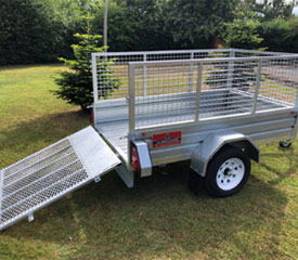 apache trailer with ramp